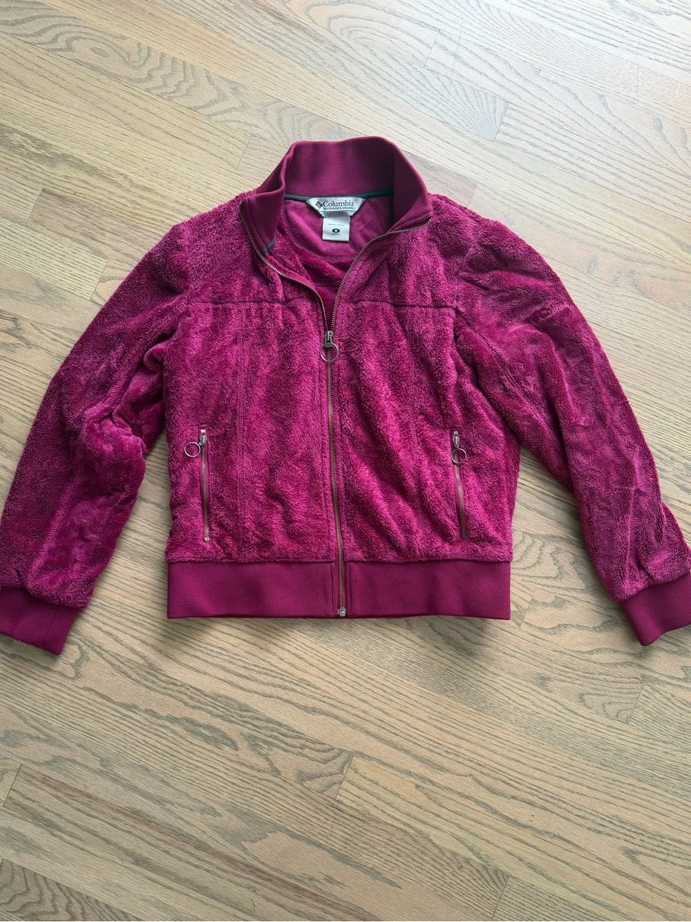 Columbia Women's Teddy Jacket in Berry
